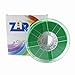 ZIRO PLA Filament 1.75mm, Pure Color 3D Printer Filament, PLA PRO Basic Color Series, 1.75MM 1KG Spool, Dimensional Accuracy +/- 0.03mm, Green