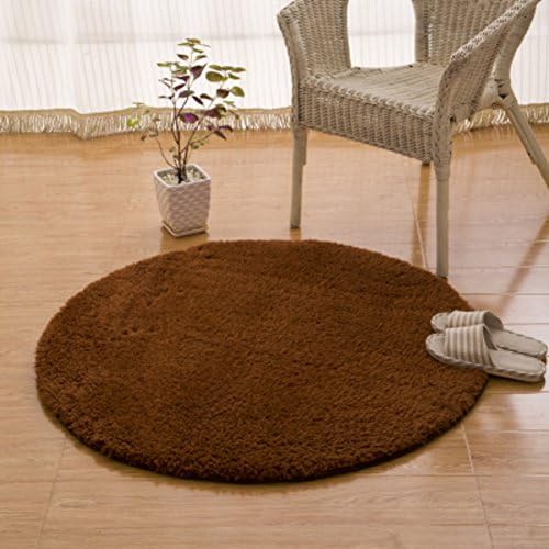 Thickened round rug/ computer chairs carpets/Round basket Wicker Chair carpet-E diameter100cm(39inch)100cm(39inch)