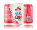 New Wave Sparkling Soda Water Made with Real Fruit Juice, Seltzer, Tonic Water, Vegan, Healthy, Caffeinated, Gluten Free, Low Calorie, No Added Sugar, 24 Pack, 12 oz Cans (6 Flavor Variety)