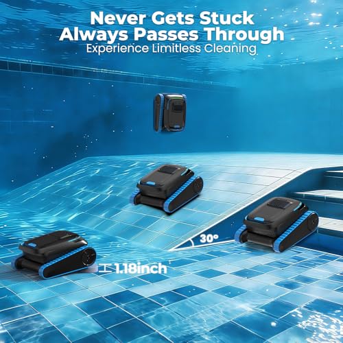 Pool Robot Vacuum, 5000GPH Cordless Robotic Pool Cleaner photo 10