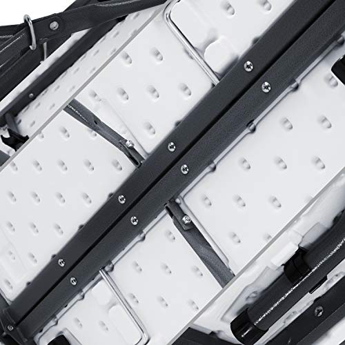 KESSER® Buffettisch Tisch klappbar Kunststoff 183x76 cm Campingtisch Partytisch Klapptisch Gartentisch für Garten, Terrasse und Balkon zusammenklappbar 6 Personen inkl. Tragegriff, Weiß – Bild 7