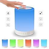 Alenbrathy Bedside Lamp with Wireless Bluetooth