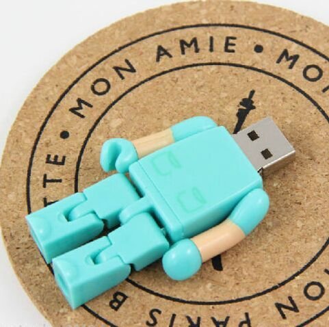 Cool Doctor Model 8GB USB 2.0 Flash Drive Memory Stick Pen Drive - Green