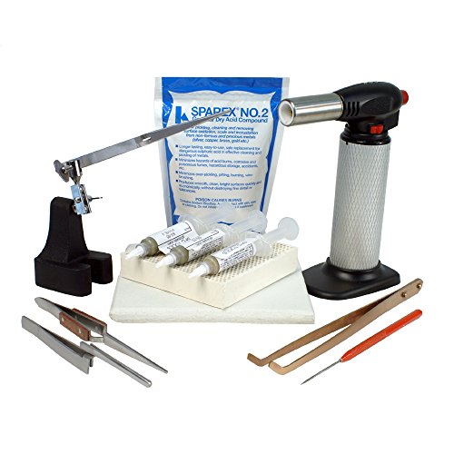 Jewelry Soldering Kit with Soldering Paste and Butane Torch - SFC Tools - Kit-1780