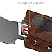 Fintie Protective Case for Fujifilm Instax Mini 25 26 Instant Camera - Premium Vegan Leather Bag Cover with Removable Strap - Vintage Brown