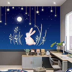 Wall Murals for Bedroom Beautiful Dream World Abstract Removable Wallpaper Peel and Stick Wall Stickers - 66x96 inches