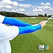 iM Sports (NW Golf Sleeves) LONG DRIVER Golf Sun Sleeves + Blocks 96% UV + Compression + Wick Away Fabric + Made in USA - (pair of full arm sun sleeves for golf)