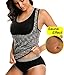 LAZAWG Women Sweat Slimming Vest Neoprene Sauna Suit Workout Weight Loss Body Shaper Tank Top No Zip