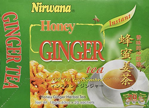 Nirwana Honey Ginger Instant Tea Sachets