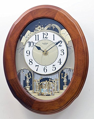 Rhythm Magic Motion Musical Clock with Micro Cleaning Kit (Joyful Nostalgia)