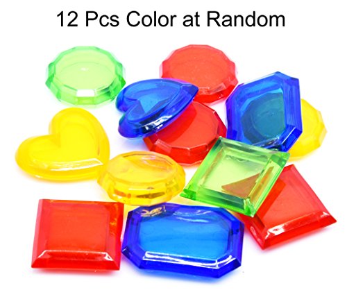 Fayoo 23 Pack Underwater Swimming/Diving Pool Toy Rings(4 Pcs), Toypedo Bandits(4 Pcs), Diving Sticks(3 Pcs) with Under Water Treasures (12 Pcs) Gift Set Bundle, Ages 3+
