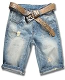 Cameinic Men's Hot Sale Casual Shorts Jean Denim Relaxed-Fit Boardshort
