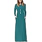 Viishow Women's Short Sleeve Loose Plain Maxi Dresses Casual Long Dresses with Pockets