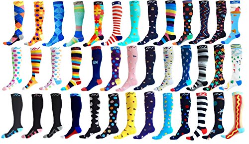 image for Compression Socks (1 pair) for Women & Men by A-Swift - Graduated Athl
