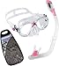 Cressi Marea Jr & Mini Dry, clear/pink [DUPLICATE]