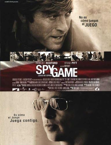 Spy Game Affiche Du Film Poster Movie Jeu D Espion 11 X 17 In 28cm X 44cm Spanish Style A Amazon Fr Cuisine Maison