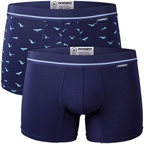Mosmann Men's 2 Pack Navy Trunks