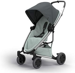 Quinny Zapp Flex Plus Buggy, stylischer Kinderwagen mit viel Komfort und Flexibilität, leicht und extrem kompakt zusammenfaltbar, nutzbar ab der Geburt (z.B. mit Lux Babywanne), graphite on grey