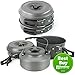 Winterial Camping Cookware and Pot Set, 10 Piece Set for Camping, Backpacking, Hiking, Trekking (Renewed)thumb 4