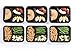 SET of 10 Reusable-Easy To Clean Lunch Kit Containers, Divided Food Storage Containers for Adults and Kids! Perfect Size for your meals! Recommended for HEALTHIER MEALS FOR YOU!