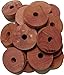 Cedar Naturals Aromatic Cedar Blocks for Clothes Storage | 100% Natural Red Cedar Wood Rings for Closet Organizers and Storage Drawers | Kitchen Storage & Hangers [30 Pack]