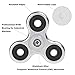 Vivahouse Fidget Spinner | Hand Spinner Stress and Anxiety Relief Toy | ADHD, Autism, ADD | Promotes Calming Clarity and Focus | Quiet, Spinning Aluminum Alloy Gadget | Pocket Size (Starlight Silver)
