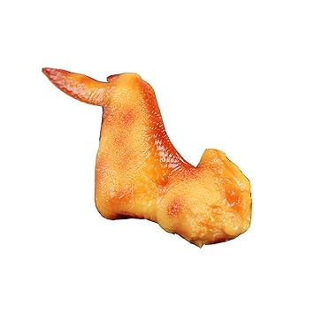 Coxeer Food Model Realistic Big Chicken Wing Food Toy Simulation Food Photo Prop