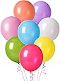 MESHA 12 Inches Assorted Color Party Balloons (144 Pcs) - USA SELLER