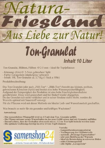 Gardentaurus® Ton-Granulat Blähton, 45 Liter, Pflanzton, hochwertiges Multisubstrat, für Topfpflanzen, zur Hydrokultur… – Bild 4