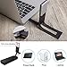 Eye Care Book Light, iCrius Portable Flexible LED Reading Bookmark Book Light USB Rechargeable Hand Free Reading Lamp Clip On for Book, iPad, Kindle and More, A Unique Gift for Readers(Black)