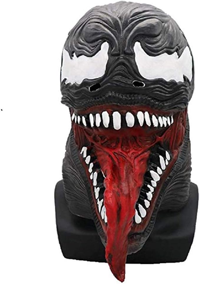 Umimi Latex Mask Full Face Venom Mask Helmet
