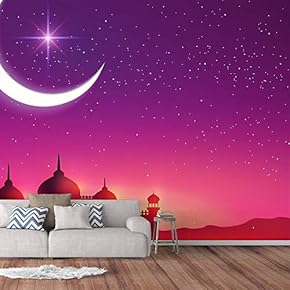Wall Murals for Bedroom Dream Castle Large Removable Wallpaper Peel and Stick Wall Stickers - 66x96 inches