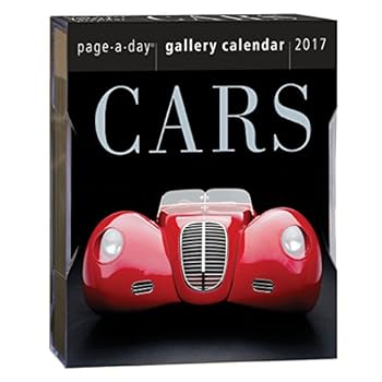 Cars Page-A-Day Gallery Calendar 2017