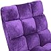 Best Choice Products 14-Position Folding Adjustable Memory Foam Cushioned Padded Gaming Floor Sofa Chair for Living Room, Bedroom - Purple