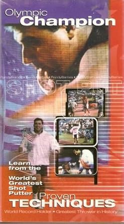 Amazon Com Olympic Champion Randy Barnes Championship Shot Put