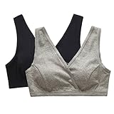 Topwhere Cotton Wirefree Sleep Bra for Maternity And Nursing