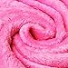 LANGRIA Glittering Flannel Mermaid Tail Blanket and Mermaid Blanket for Girls Kids Adults Super Soft Warm Lightweight in Living Room Bedroom All Seasons (60’’X25’’, Pink)
