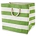 Large Storage Baskets and Bins - Store Toys, Laundry, Clothes for a Bedroom, Kids Room, Nursery, Home Office, Living or Family Room - Green