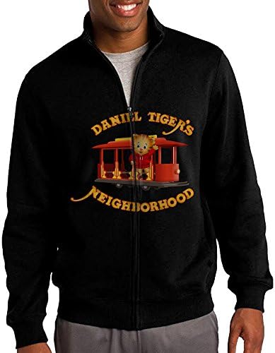 ILKU Men's Daniel Neighborhood Full Zip Hoodie Jacket Black Size S