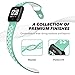 Hagibis Bands Compatible with Versa Sport Silicone Replacement Strap,Breathable Accessories Wristband for New Versa Smart Fitness Watch