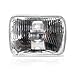 GENSSI H6054 7x6 Inch 200mm Headlights Uses H4 Bulbs Non-sealed H6014/h6052/h6054 (Pack of 2)