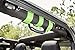 Rugged Ridge 13505.05 Ultimate Grab Handle Kit, Green; 55-Current Jeep CJ/Wrangler / 20-Current Gladiator