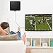 Bestrillion 50-100 Miles TV Antenna 1080P Long Range for Digital HDTV Antenna - Transparent Amplifier - Ultra Thin & Super Soft Indoor Antenna - Sliver Board Inside