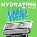 Schick Hydro Sense Sensitive Mens Razor Blade Refill With Skin Guards, Includes 12 Razor Blades Refills