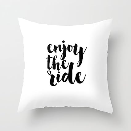 Amazon Com Cqxinfuxi Pillowcases Printable Art Enjoy The