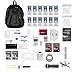 Emergency Zone Essentials 72-Hour Survival Kit - 2 Person | Bug Out Bag Backpack with Water Filter Straw and Emergency Supplies | The Optimal Disaster and Earthquake Emergency Kit
