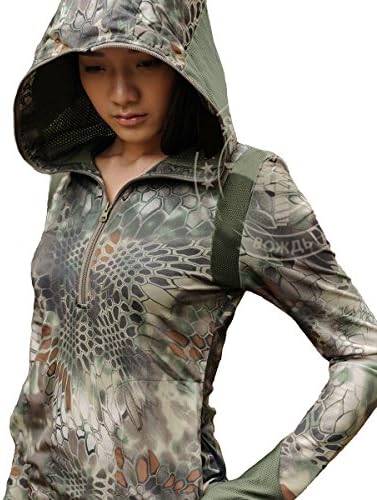 Atairsoft コンバット 長袖tシャツ パーカー カモ 25 Off サバゲー スポーツ 迷彩 T ハイキング用 カジュアル服 マルチカム 女