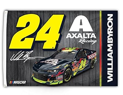 William Byron #24 2018 CAR Design 3x5 Flag w/grommets Outdoor House Banner Nascar Racing