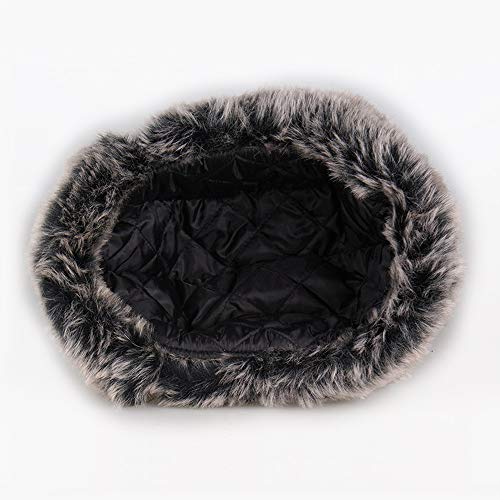 HOMFUL Unisex Trapper Trooper Hat Hunting Hat for Men and Women Ushanka Ear Flap Chin Strap - Updated New Model - Thumbnail 2