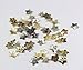 Pack of Star Shaped 2 Hole Scrapbooking Sewing Crafting Mother of Natural Shell Buttons Approx 50pcs